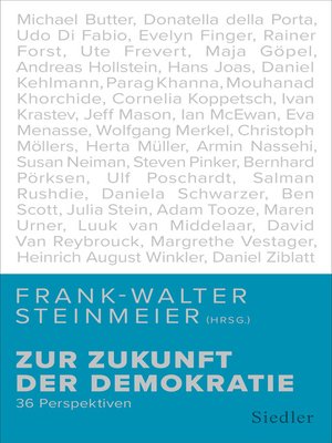 cover image of Zur Zukunft der Demokratie